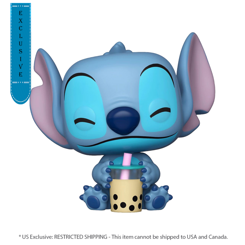 Lilo & Stitch - Stitch with Boba US Exclusive Pop! Vinyl