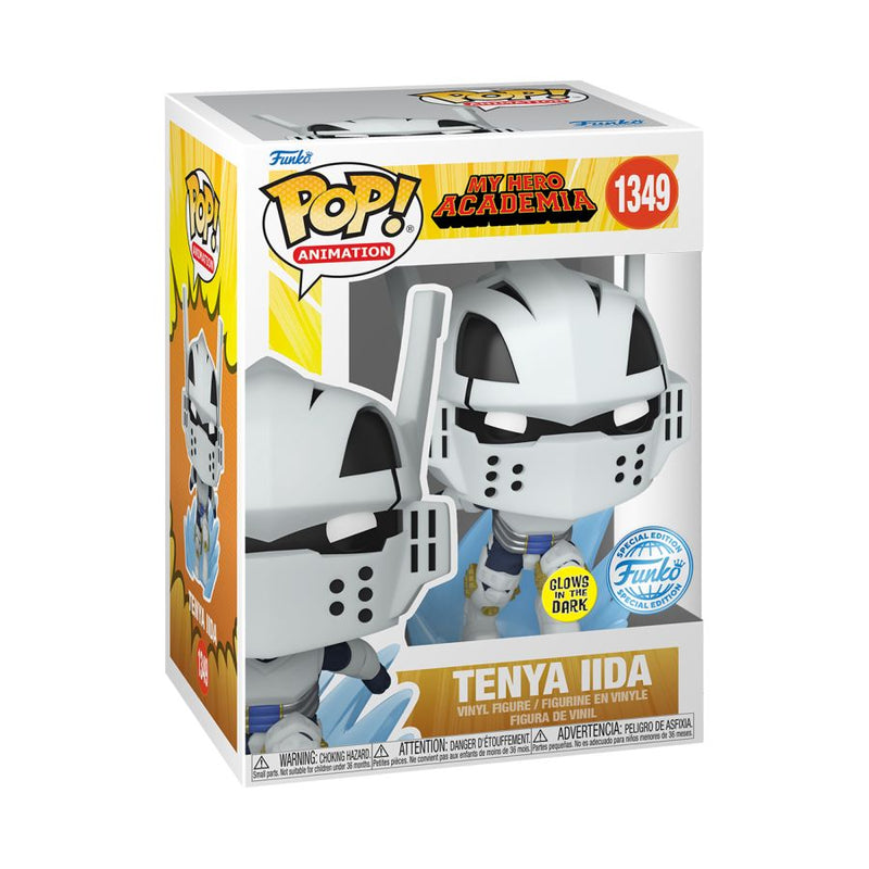 My Hero Academia - Tenya Iida (Recipro Blast) US Exclusive Glow Pop! Vinyl