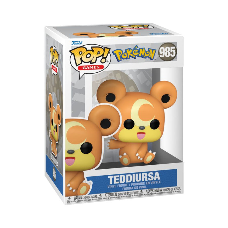 Pokemon - Teddiursa Pop! Vinyl 985