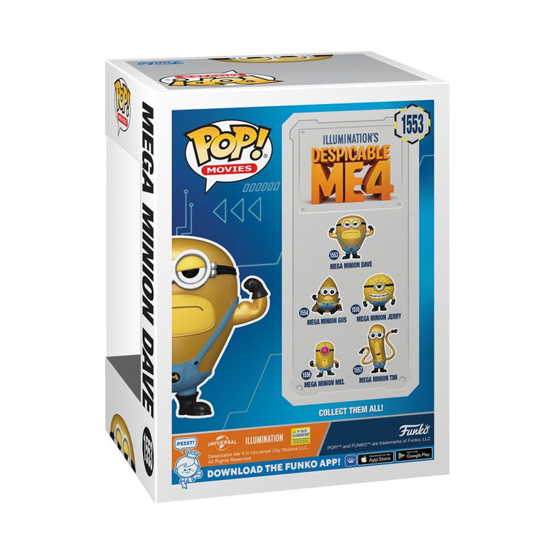 Despicable Me 4 - Super Dave Pop! Vinyl 1553