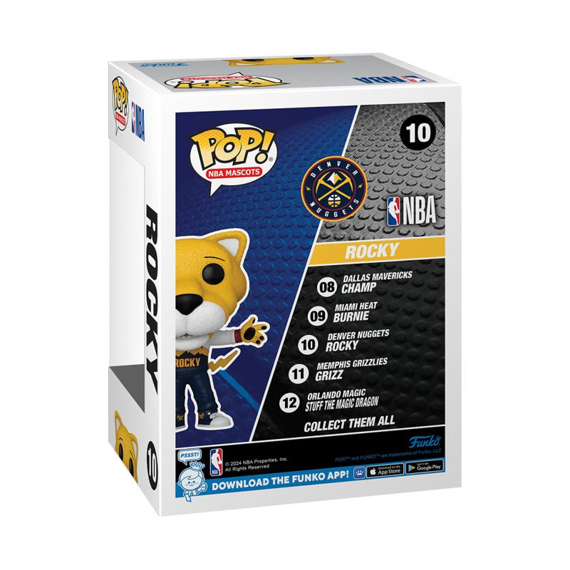 NBA: Mascots - Denver Nuggets Rocky Pop! Vinyl 10