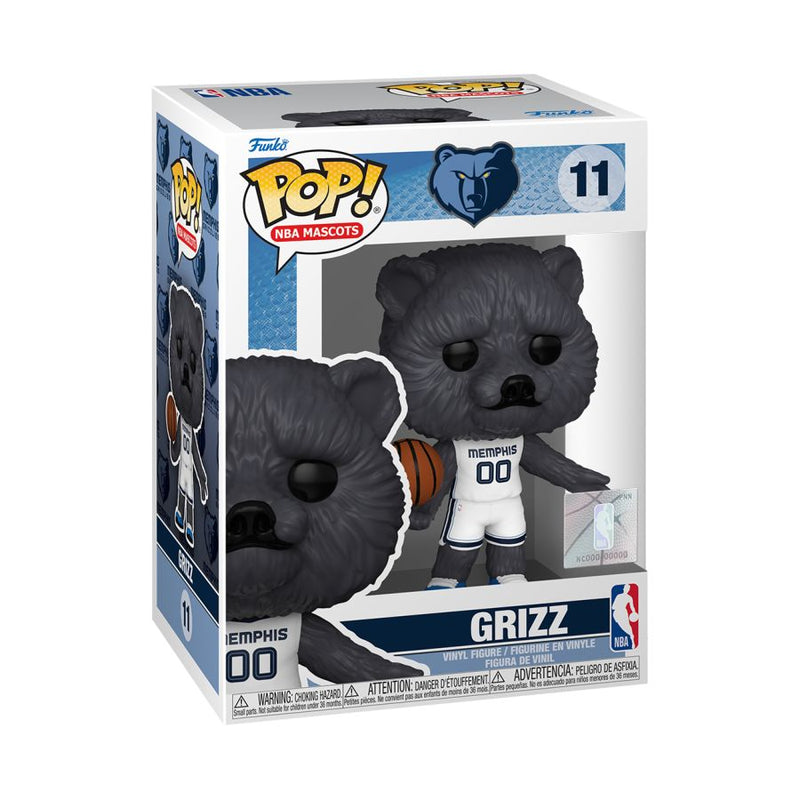 NBA: Mascots - Memphis Grizz Pop! Vinyl 11