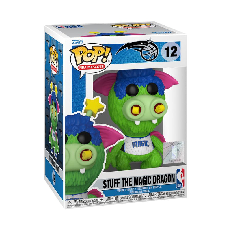 NBA: Mascots - Orlando Stuff the Magic Dragon Pop! Vinyl 12