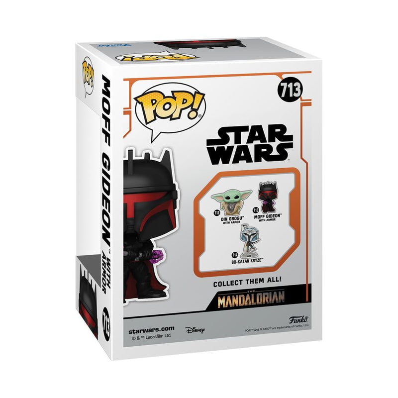 Star Wars - Moff Gideon with Armor Pop! Vinyl