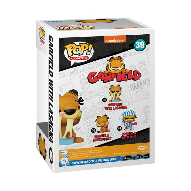 Garfield - Garfield with Lasagna Pan Pop! Vinyl