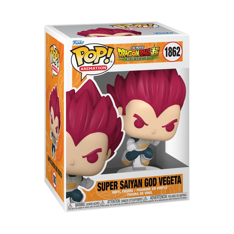 Dragon Ball Super: Broly - Super Saiyan God Vegeta Pop! Vinyl 1862