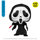 Scream - Ghostface US Exclusive Glow Pop! Vinyl 1607