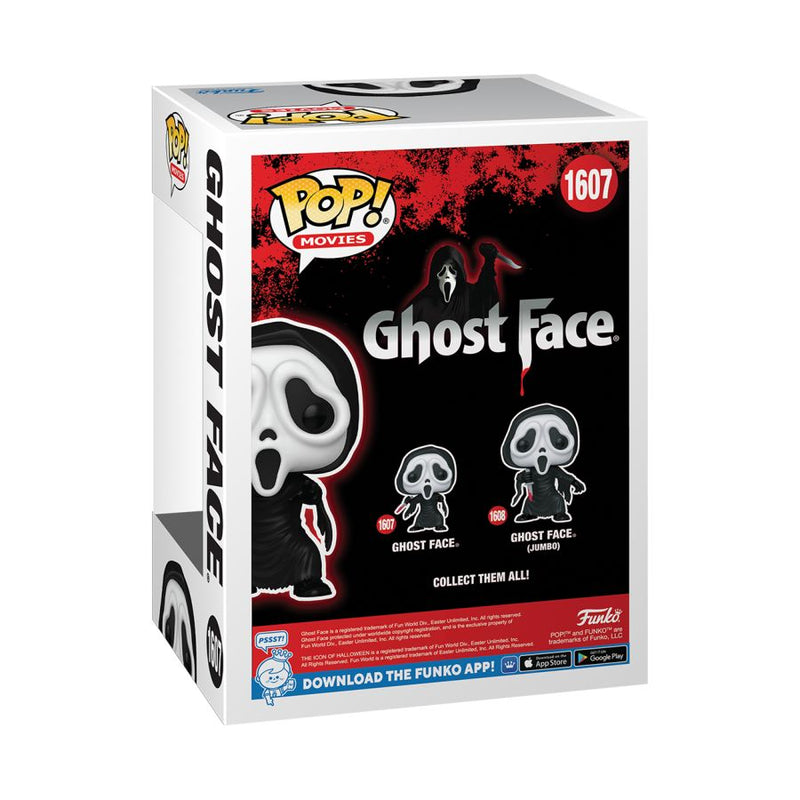 Scream - Ghostface US Exclusive Glow Pop! Vinyl 1607