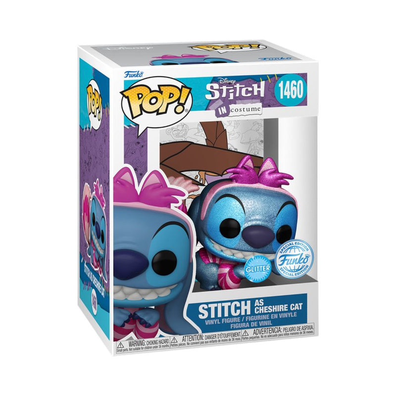 Disney - Stitch in Cheshire Cat Costume US Exclusive Glitter Pop! Vinyl