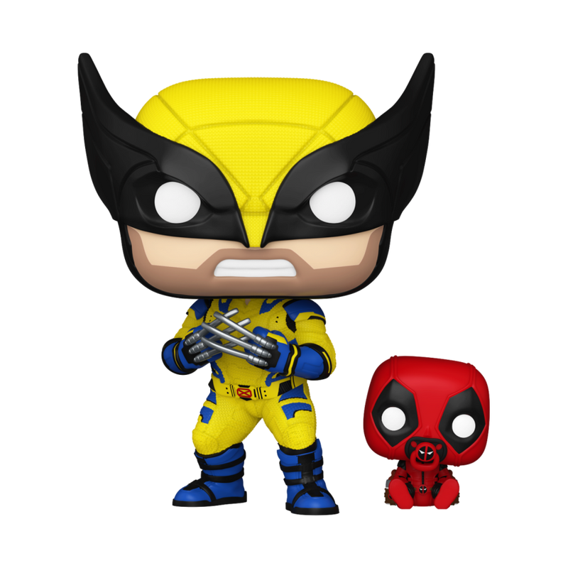 Deadpool & Wolverine - Wolverine with Babypool Pop! Vinyl 1403