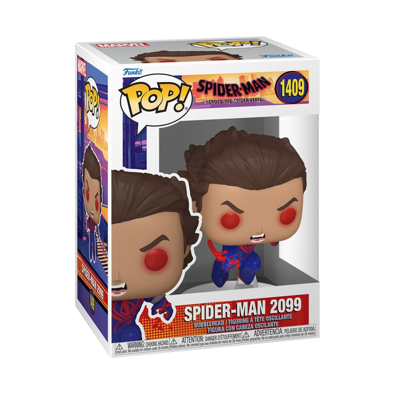 Spider-Man: Across the Spider-Verse - Spiderman 2099 (Unmasked) Pop! Vinyl 1409