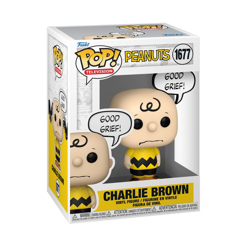 Peanuts - Charlie Brown "Good Grief" Pop! Vinyl 1677