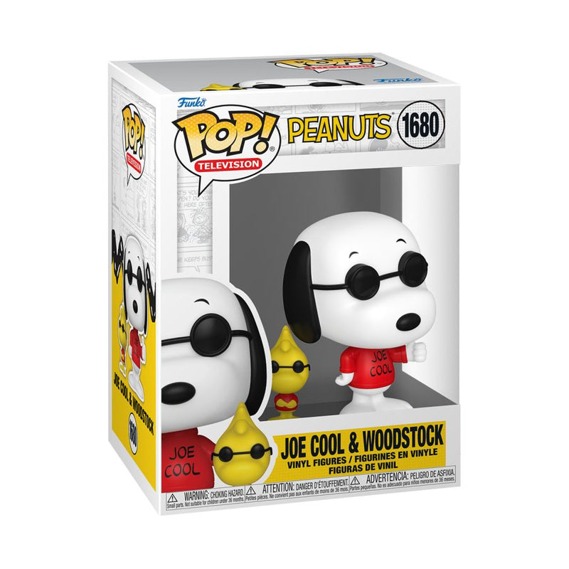 Peanuts - Joe Cool with Woodstock Pop! Vinyl 1680