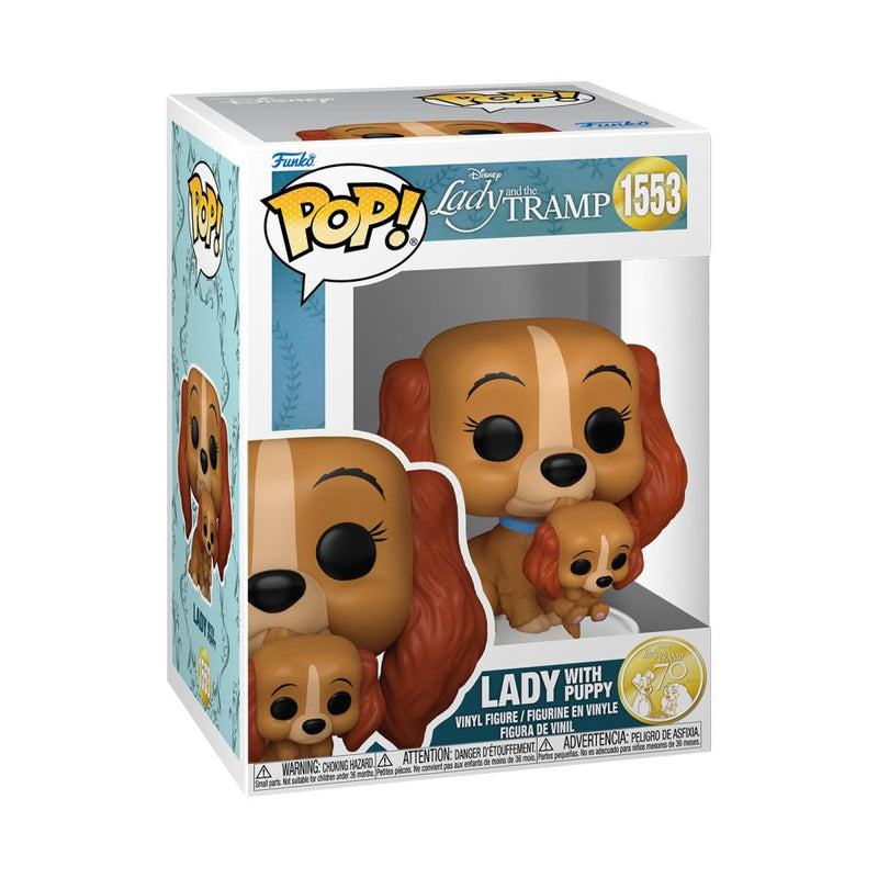 Lady & The Tramp: 70th Anniversary - Lady with Puppy Pop! Vinyl 1553