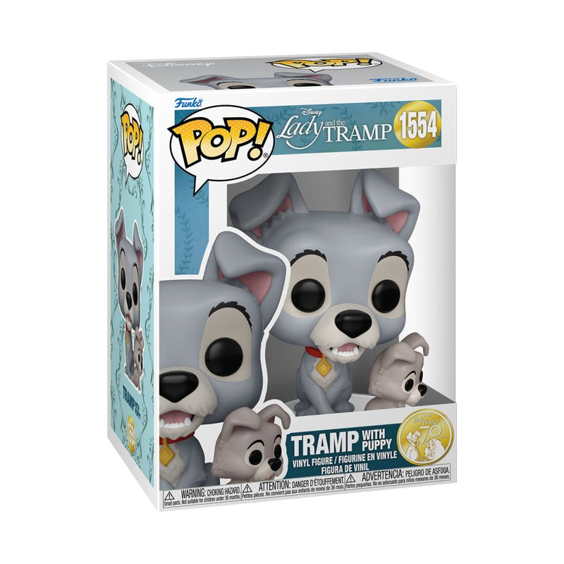 Lady & The Tramp: 70th Anniversary - Tramp with Puppy Pop! Vinyl 1554