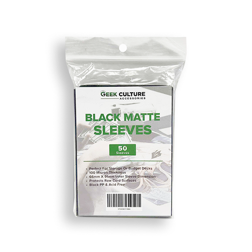 Geek Culture Matte Sleeves (Standard Size)