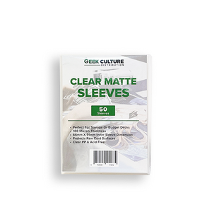 Geek Culture Matte Sleeves (Standard Size)