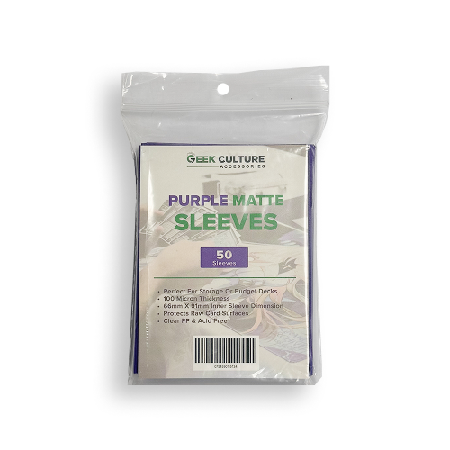 Geek Culture Matte Sleeves (Standard Size)