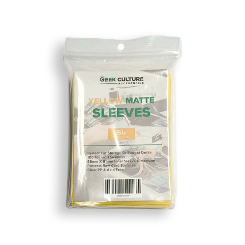 Geek Culture Matte Sleeves (Standard Size)