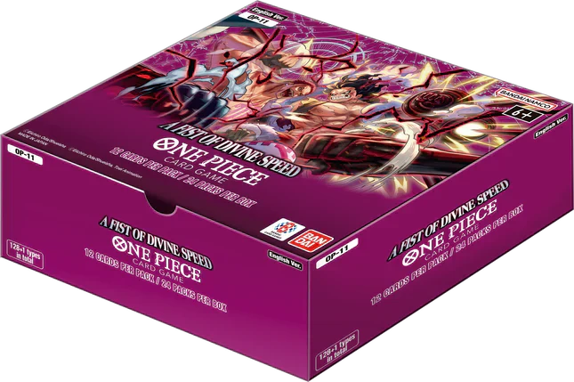 One Piece TCG Booster Box [OP-11] - A Fist of Divine Speed