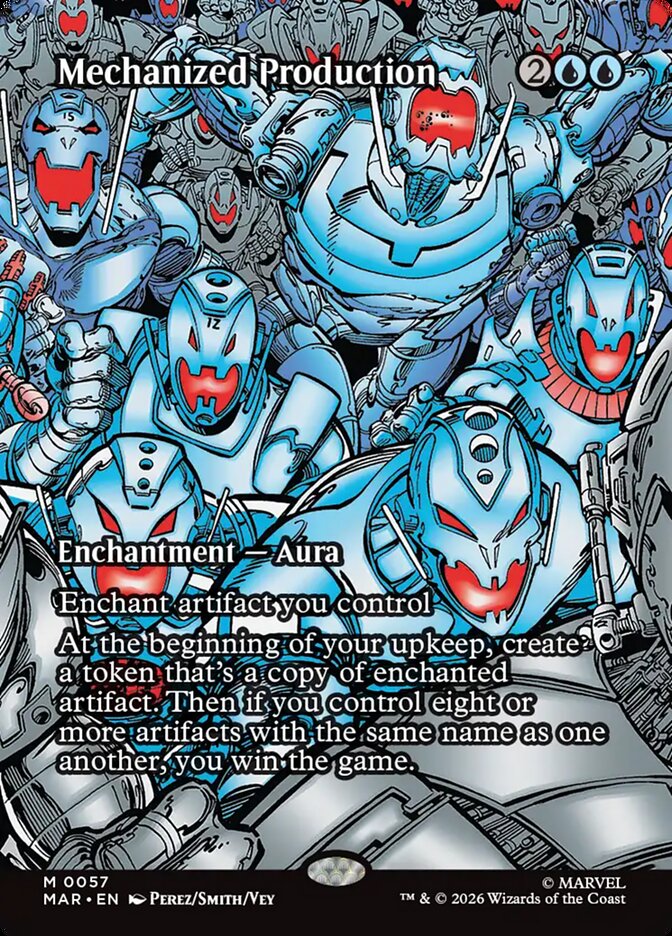 Mechanized Production (Borderless) [Marvel Universe: Eternal-Legal]