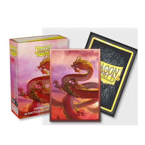 Dragon Shield - Wood Dragon Japanese Size Art Sleeves Brushed