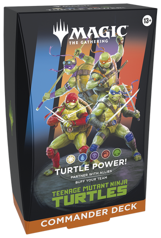 **PRE-ORDER** MTG Commander Decks - Teenage Mutant Ninja Turtles