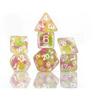 Sirius RPG Dice Set - Melon Ball Glowworm