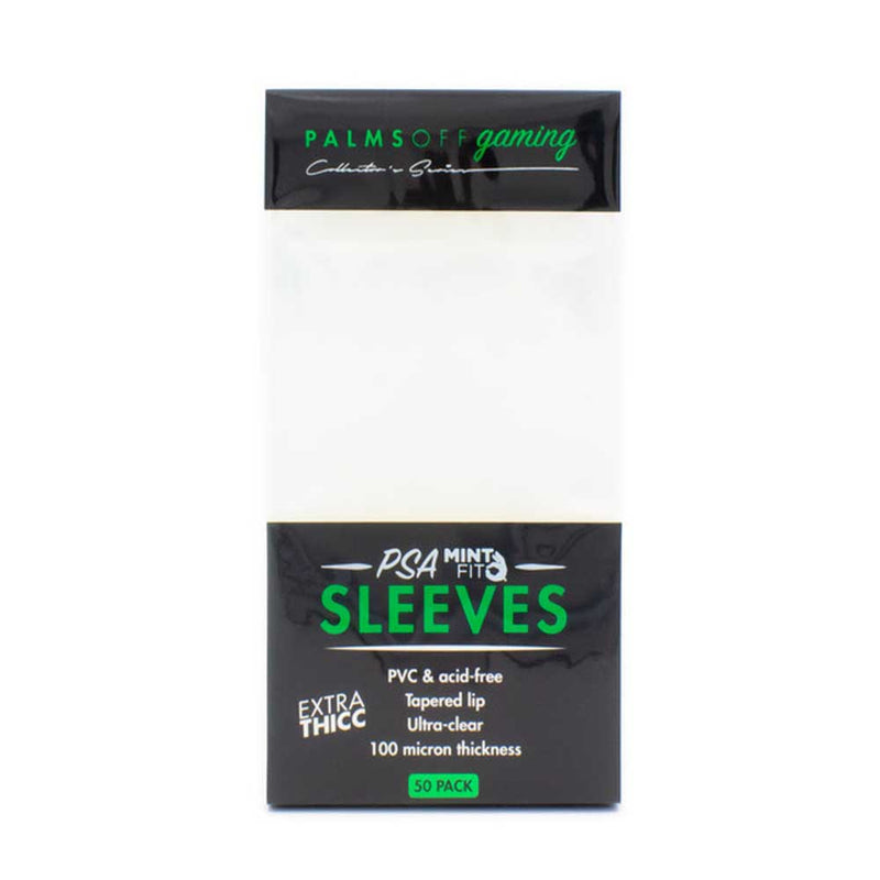 Palms Off - Mint Fit PSA Sleeves Extra Thick (100)