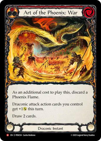 Art Of The Phoenix War (Red) [PEN254] (Compendium of Rathe)