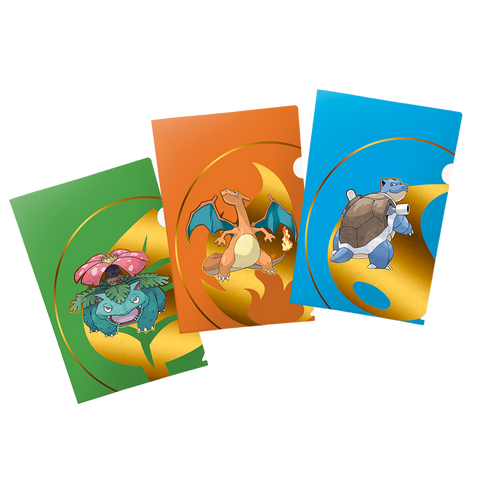 Pokemon A4 Tournament Folios - Charizard, Blastoise, Venusaur