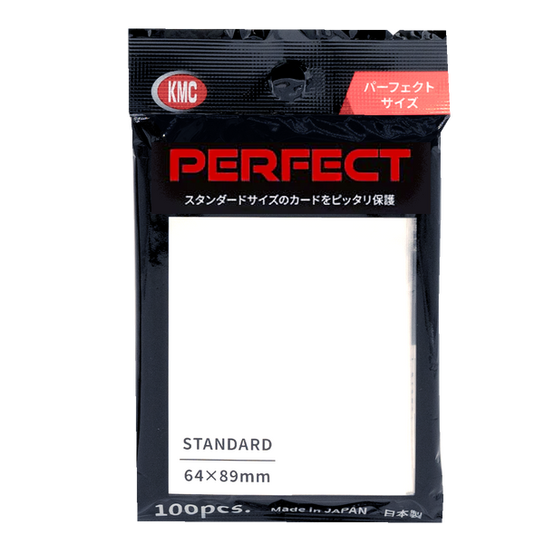KMC Sleeves Perfect Hard Standard Size (100ct)