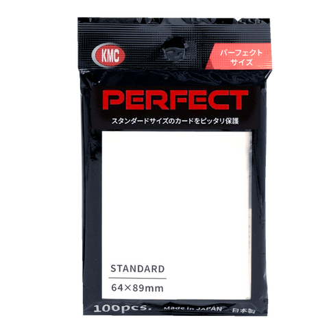 KMC Sleeves Perfect Hard Standard Size (100ct)