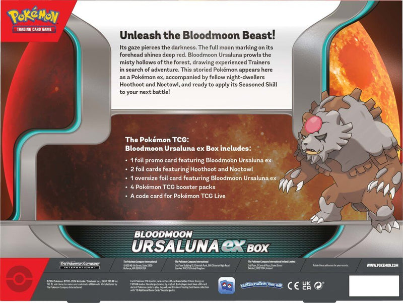 **PRE-ORDER** PKM EX Box - Bloodmoon Ursaluna