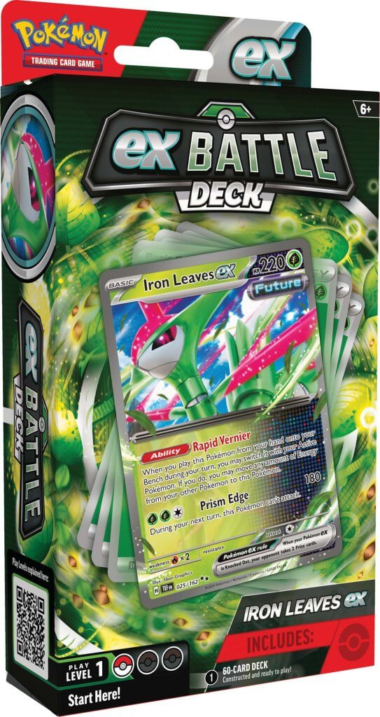 PKM EX Battle Decks - Tapu Koko ex & Iron Leaves ex