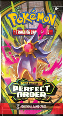 PKM Booster Pack - Mega Evolution: Perfect Order *LIMIT 3*