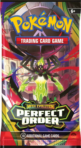 PKM Booster Pack - Mega Evolution: Perfect Order *LIMIT 3*