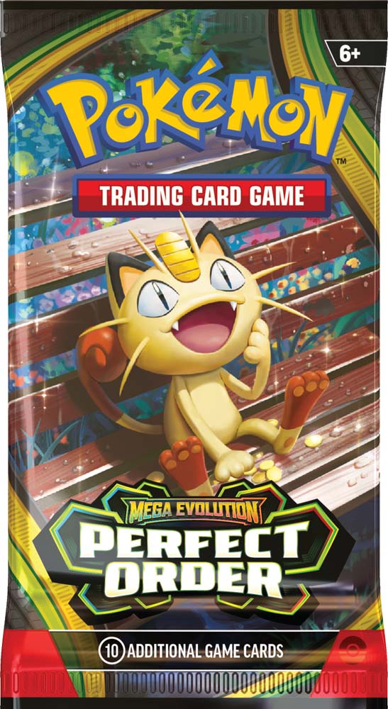 PKM Booster Pack - Mega Evolution: Perfect Order *LIMIT 3*