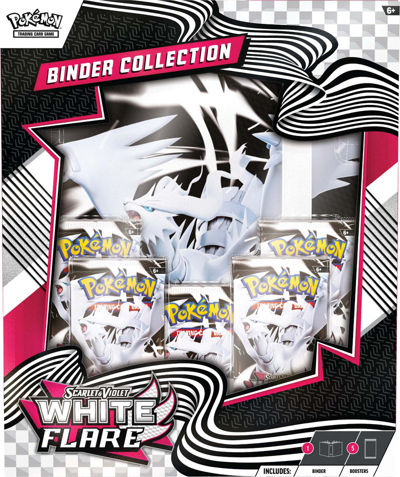 PKM Binder Collection - White Flare