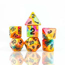 Sirius RPG Dice Set - Rainbow Gold