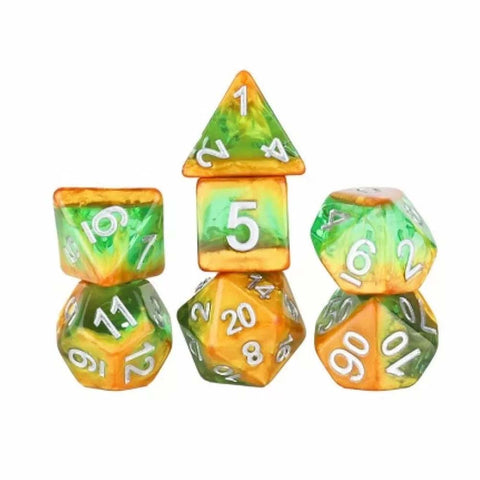Sirius Dice – Rainforest Dice Set 7