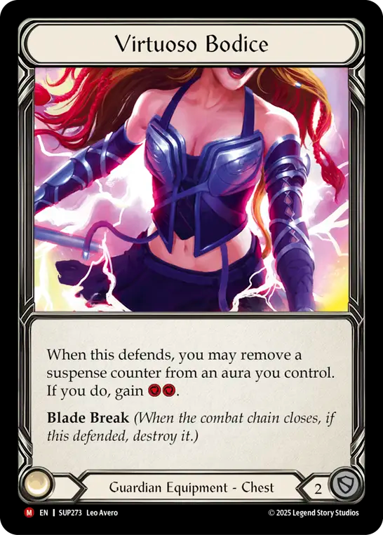 Virtuoso Bodice (Cold Foil) [SUP273] (Super Slam)  Cold Foil