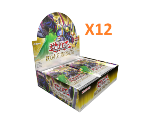 **PRE-ORDER** YGO Booster Case - Doom of Dimensions (1st Edition)