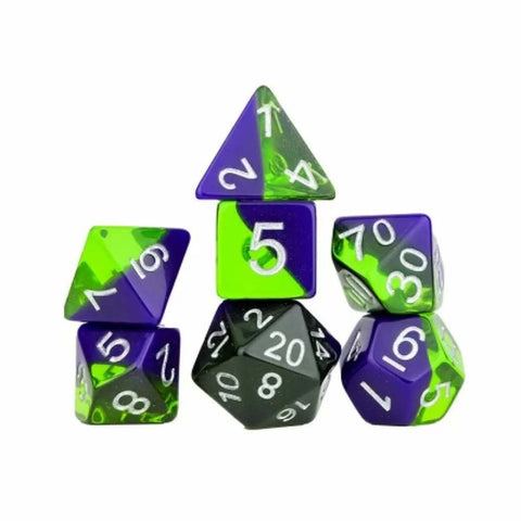 Sirius Dice – Sea Glass Dice Set 7