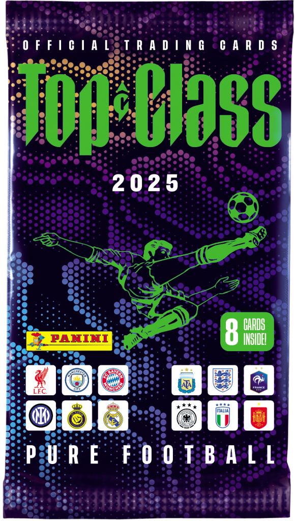 Panini Top Class 2025 Soccer Trading Card Packet