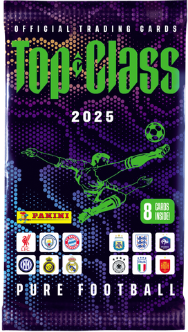 Panini Top Class 2025 Soccer Trading Card Packet
