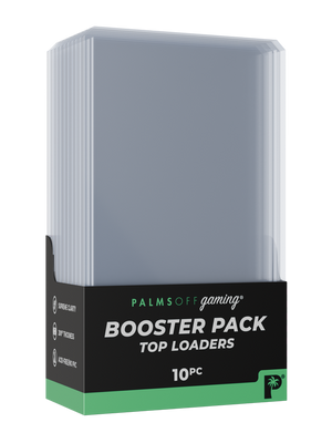 Palms Off -  Booster Pack Top Loaders – Standard Size – 10pc