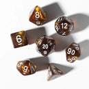 Sirius RPG Dice Set - Treasure Topaz