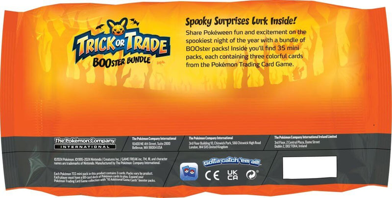 pokemon halloween booster packs 2024 NEW Trick-or-Trade 10 Exclusive Get into the Halloween spirit