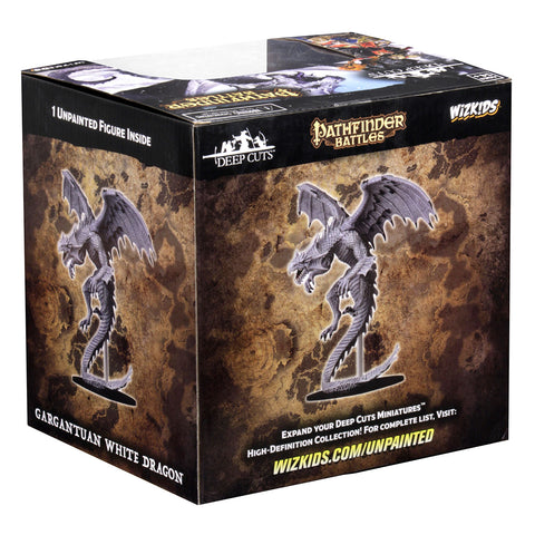 Pathfinder Battles Deep Cuts – Gargantuan White Dragon